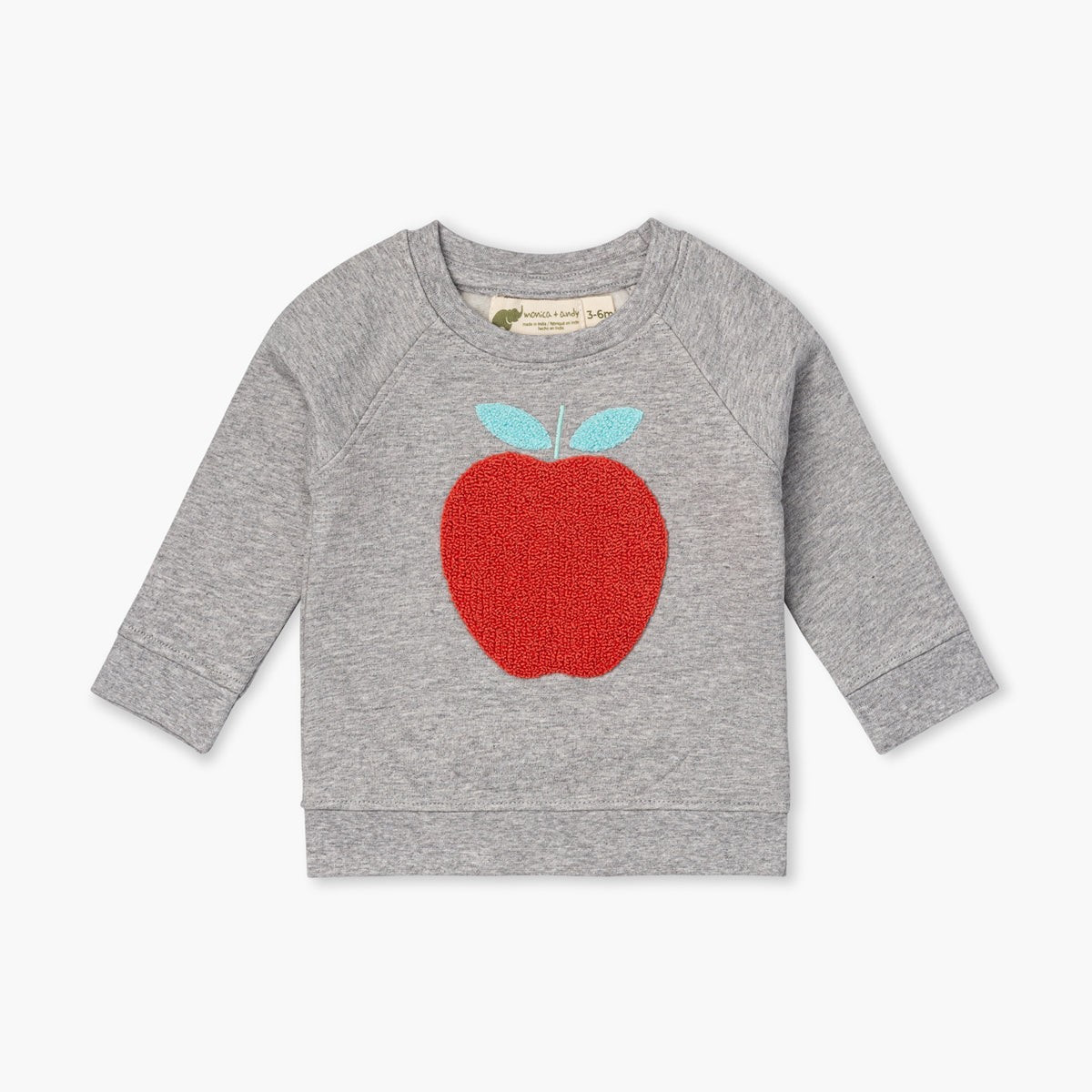 Embroidered Crewneck Sweatshirt [hidden] | Monica + Andy