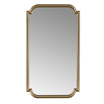 Scalloped Wood Wall Mirror | Wayfair North America