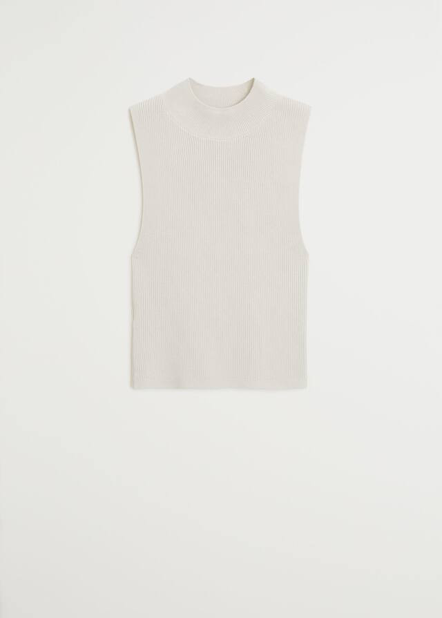 Crop-Top mit Rippstruktur | MANGO (DE)