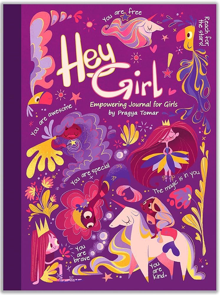 Hey Girl! Empowering Journal for girls: To Develop Gratitude and Mindfulness through Positive Aff... | Amazon (US)