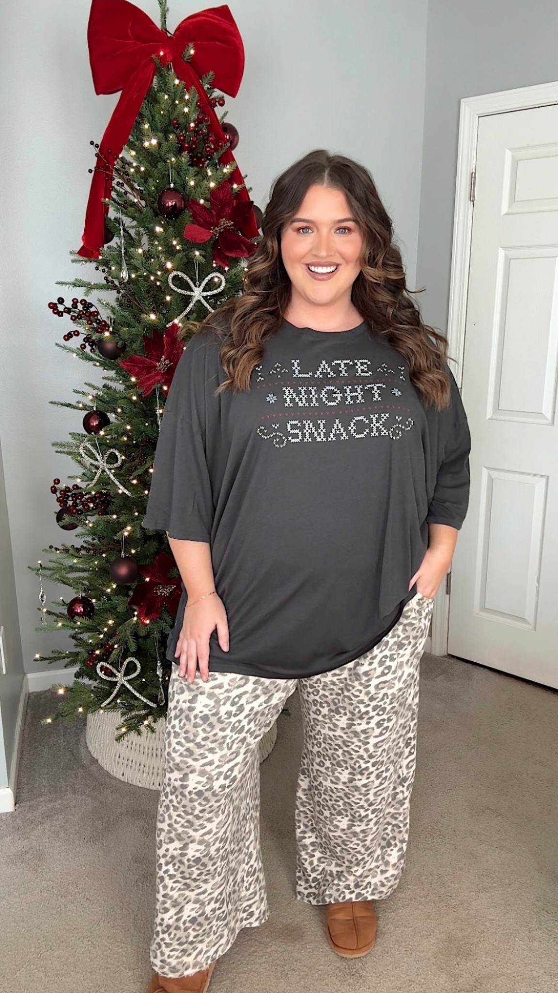 I love a cozy lounge outfit, and this one from Aerie is so good. I grabbed these pants a few weeks ago and they are becoming a fast favorite. I love the leopard print and they are so comfortable. 
Casual outfit inspo, lounge outfit 

#LTKFindsUnder50 #LTKSeasonal #LTKPlusSize