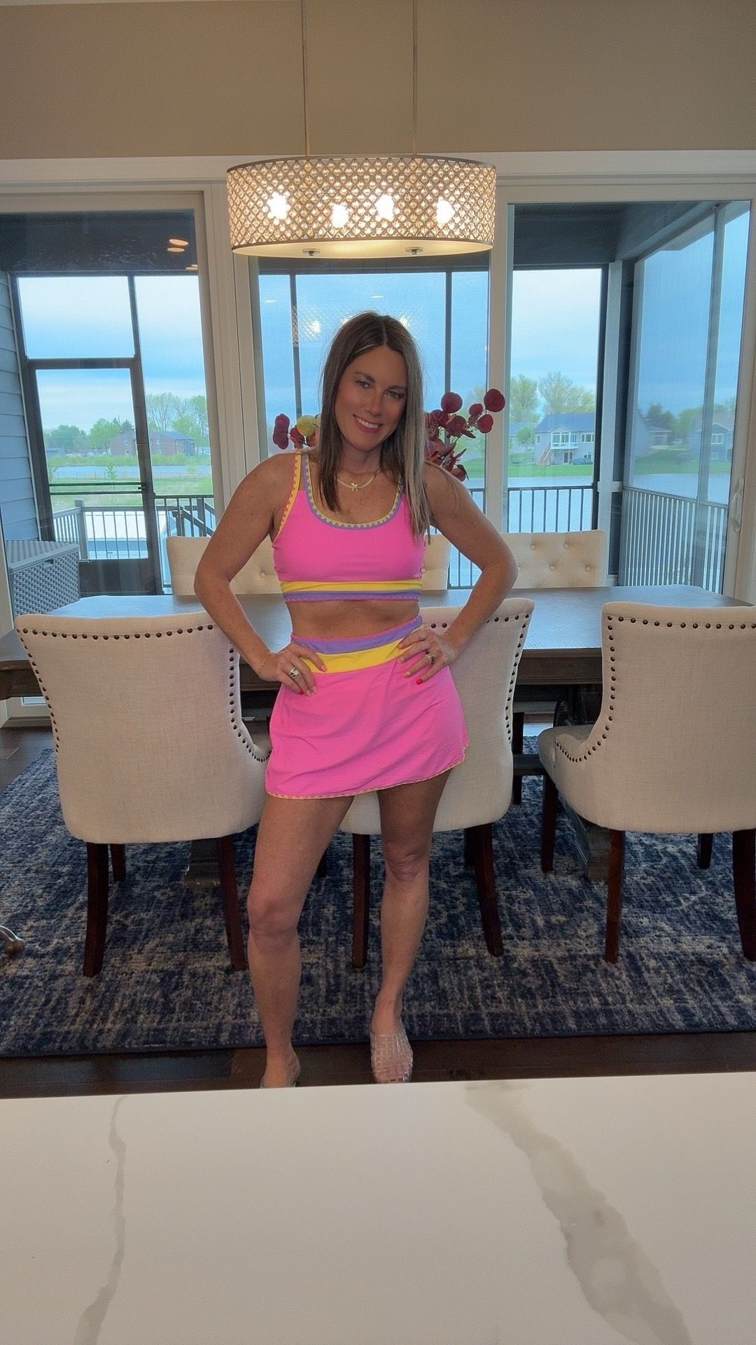 Bikini Season! This 3 piece set from Popvil is the perfect mom approved swim set of the season! Sizes are selling quick! 
Comes in several colors! 

#LTKootd #LTKOver40 #LTKSwim