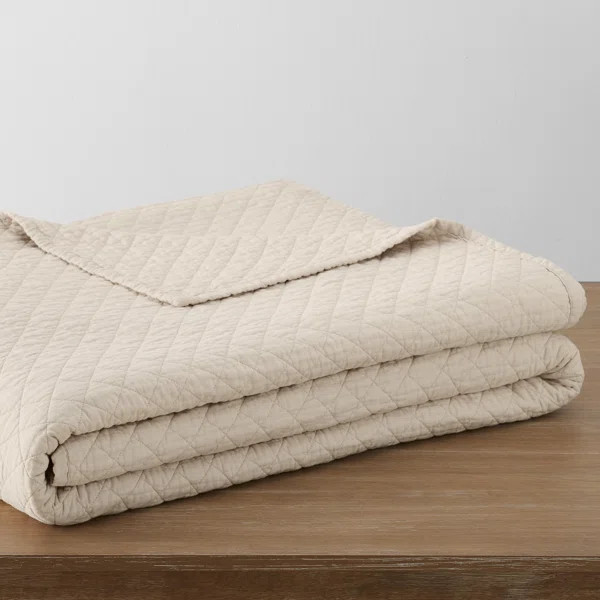 Jeffen Linen Blend Quilt | Wayfair North America