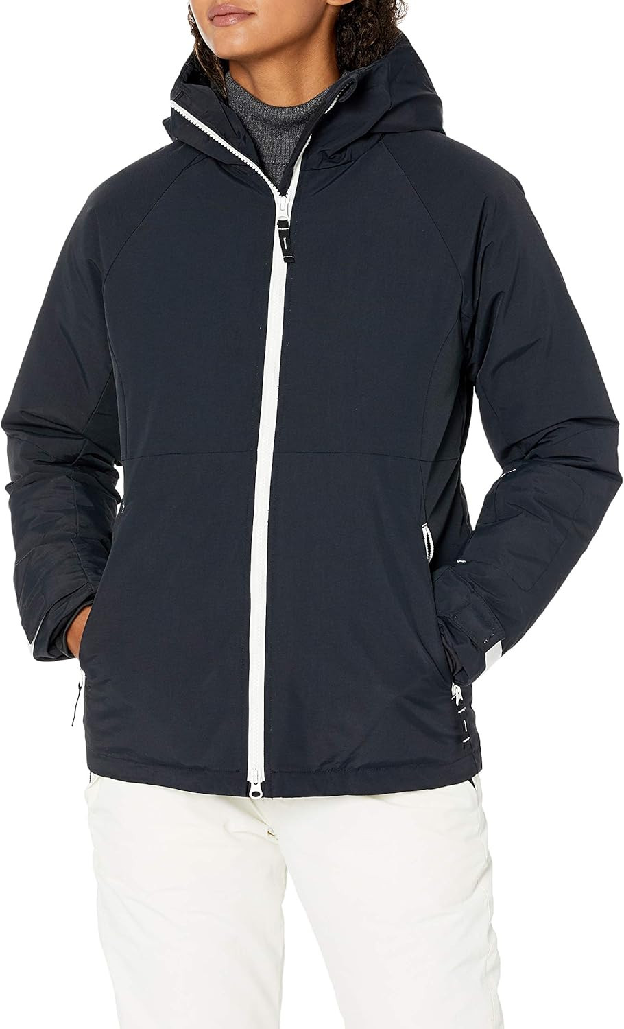 Amazon Essentials Women's Water-Resistant Long-Sleeve Insulated Snow Jacket with Hood | Amazon (US)