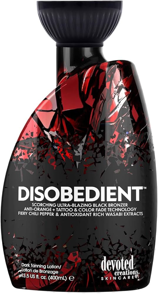 Devoted Creations Disobedient - Ultra-Blazing Black DHA Bronzer Anti-Orange Fiery Chili Pepper & ... | Amazon (US)