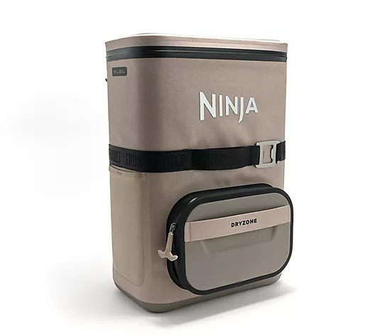 Ninja FrostVault Go 24-Can Backpack Soft Cooler w/ Dry Zone - QVC.com | QVC