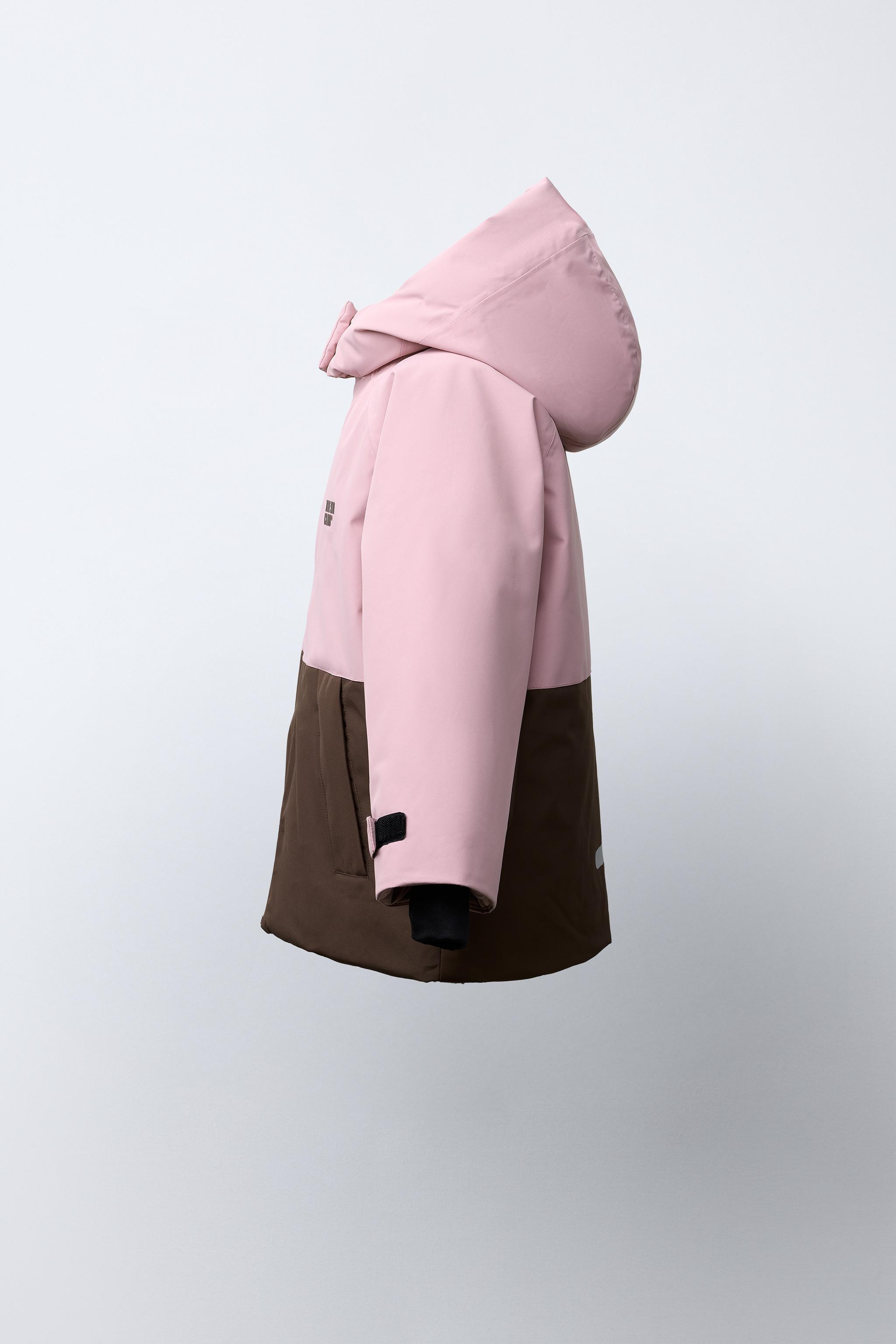 WASSER- UND WINDDICHTE COLOR-BLOCK-JACKE MIT KAPUZE RECCO® SYSTEM SKI COLLECTION | Zara DE