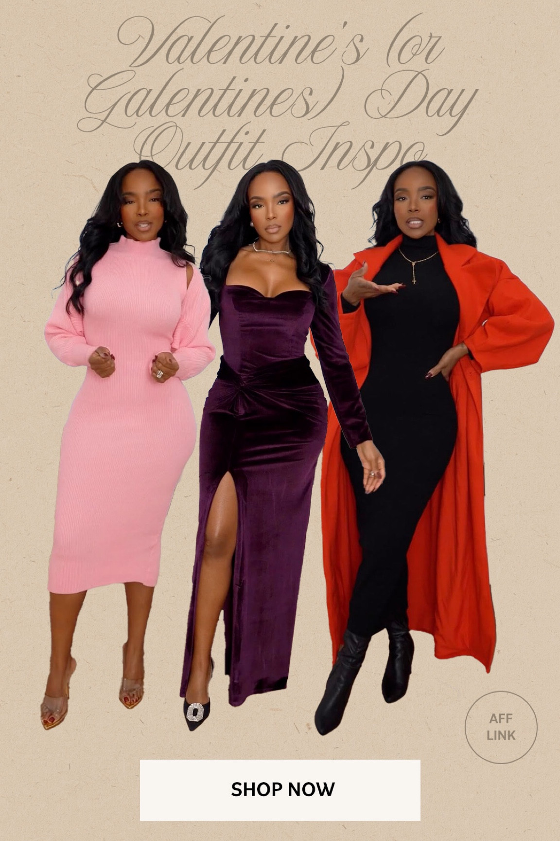 Valentines Day Options 

|•Size small I’m 5’4 | 140lbs | 36D -27 -40  IG & YT: kirasfashionfinds TT: kiraabboud•|

#LTKU #LTKStyleTip #LTKWatchNow