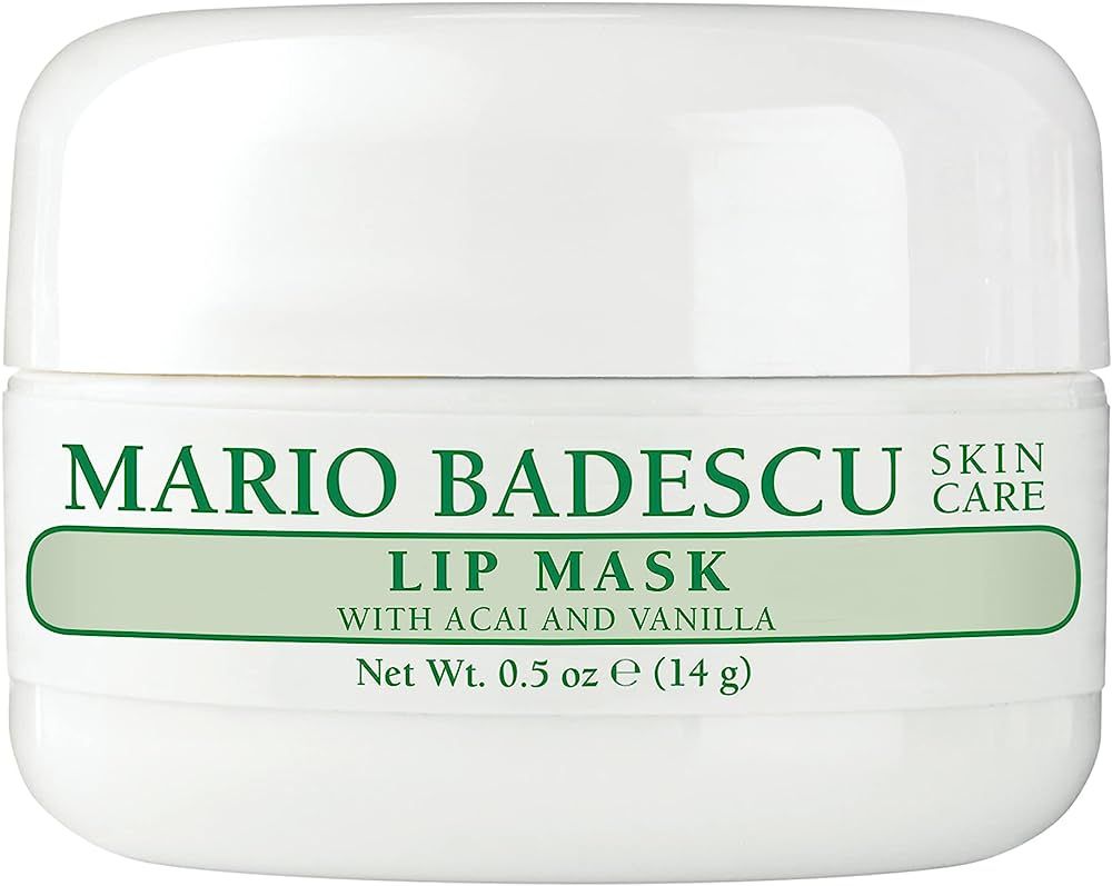Mario Badescu Lip Mask with Acai and Vanilla for All Skin Types, Overnight Lip Treatment Enriched... | Amazon (US)