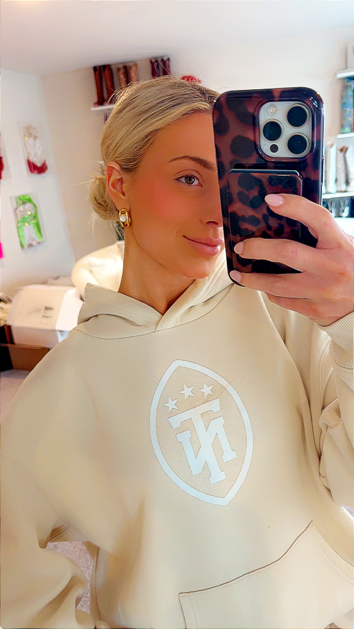 New Titans sweatshirt! Love this color🫶🏼 

 #LTKgrwm #LTKootd