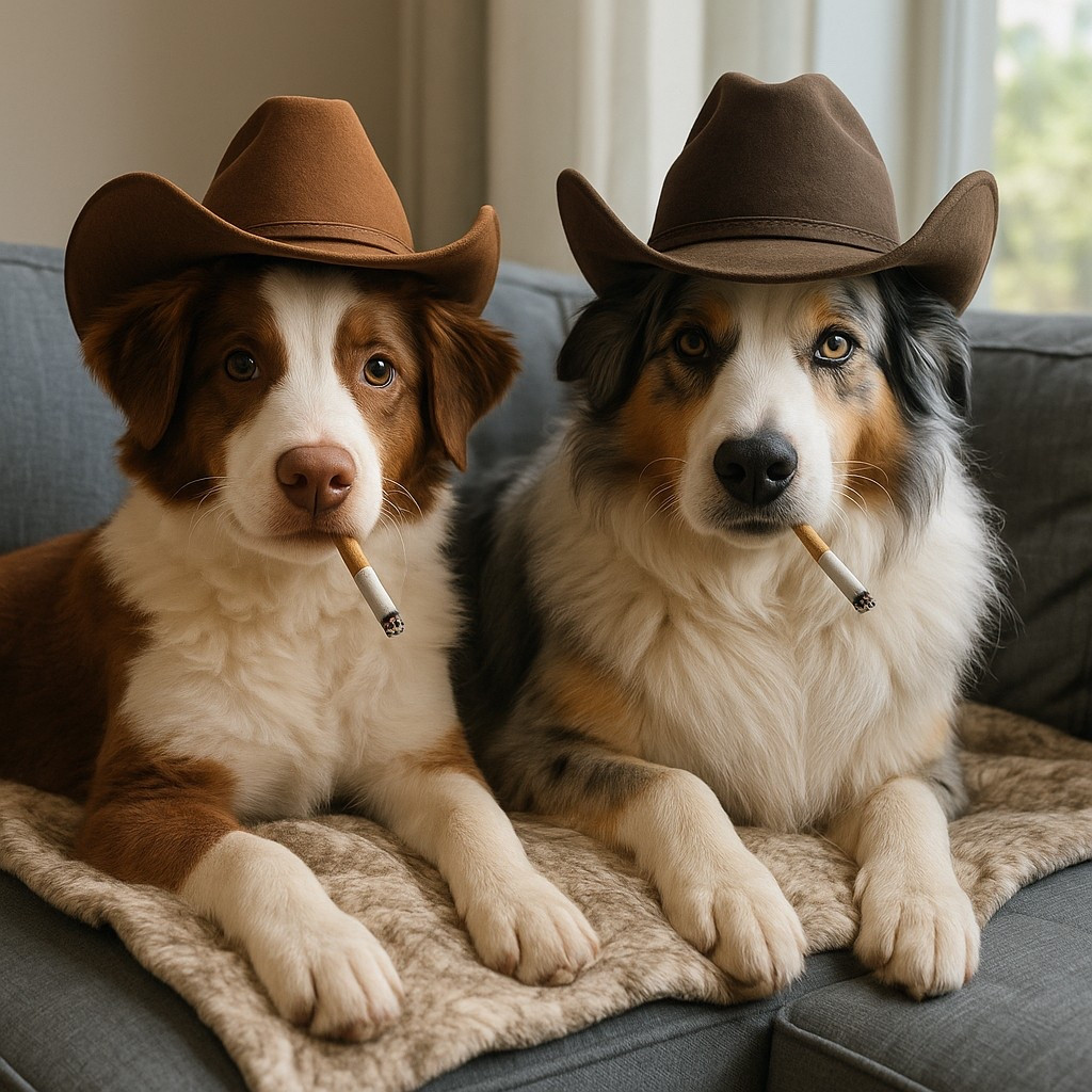These two are outlaws! 🤠🚬😳

#LTKPets