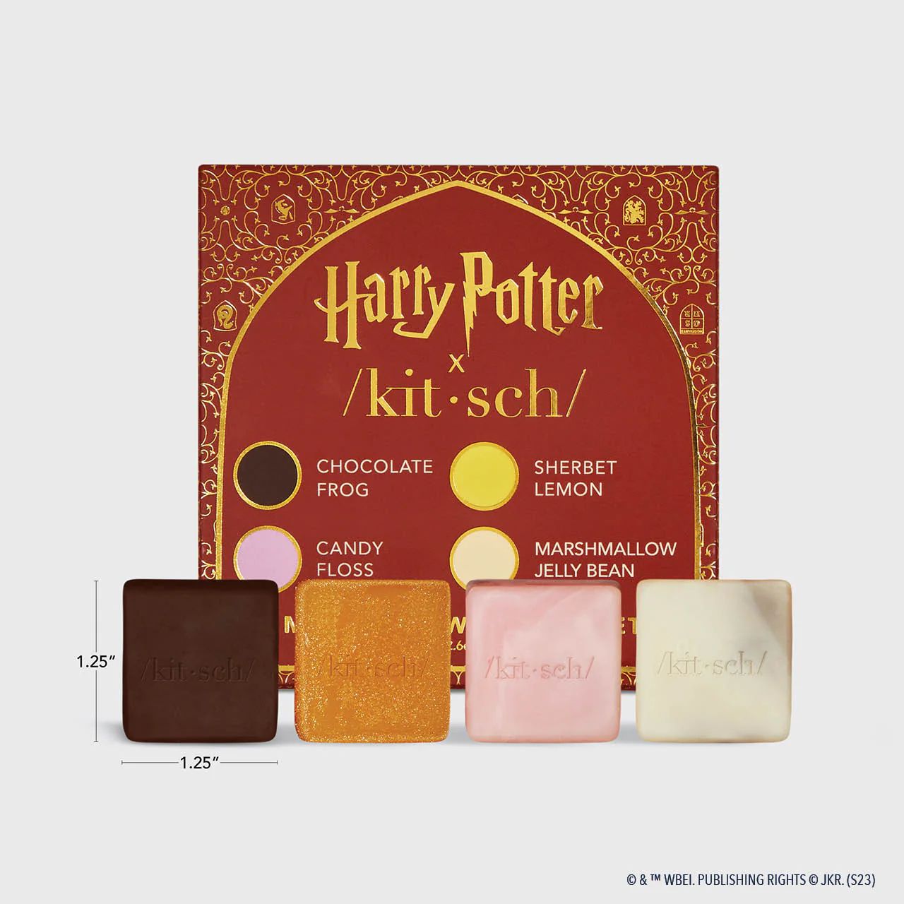Harry Potter x Kitsch Body Wash 4pc Sampler Set | Kitsch