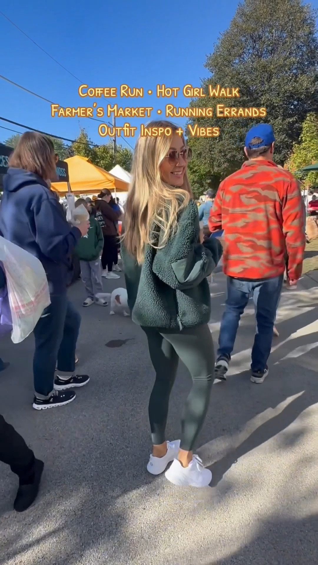 These Sherpa jackets are warm, soft and double as a sweater (and they look just like a more expensive brand but for way less)

The whole outfit is true to size - wearing a small in everything.

#LTKFindsUnder50 #LTKFindsUnder100 #LTKActive