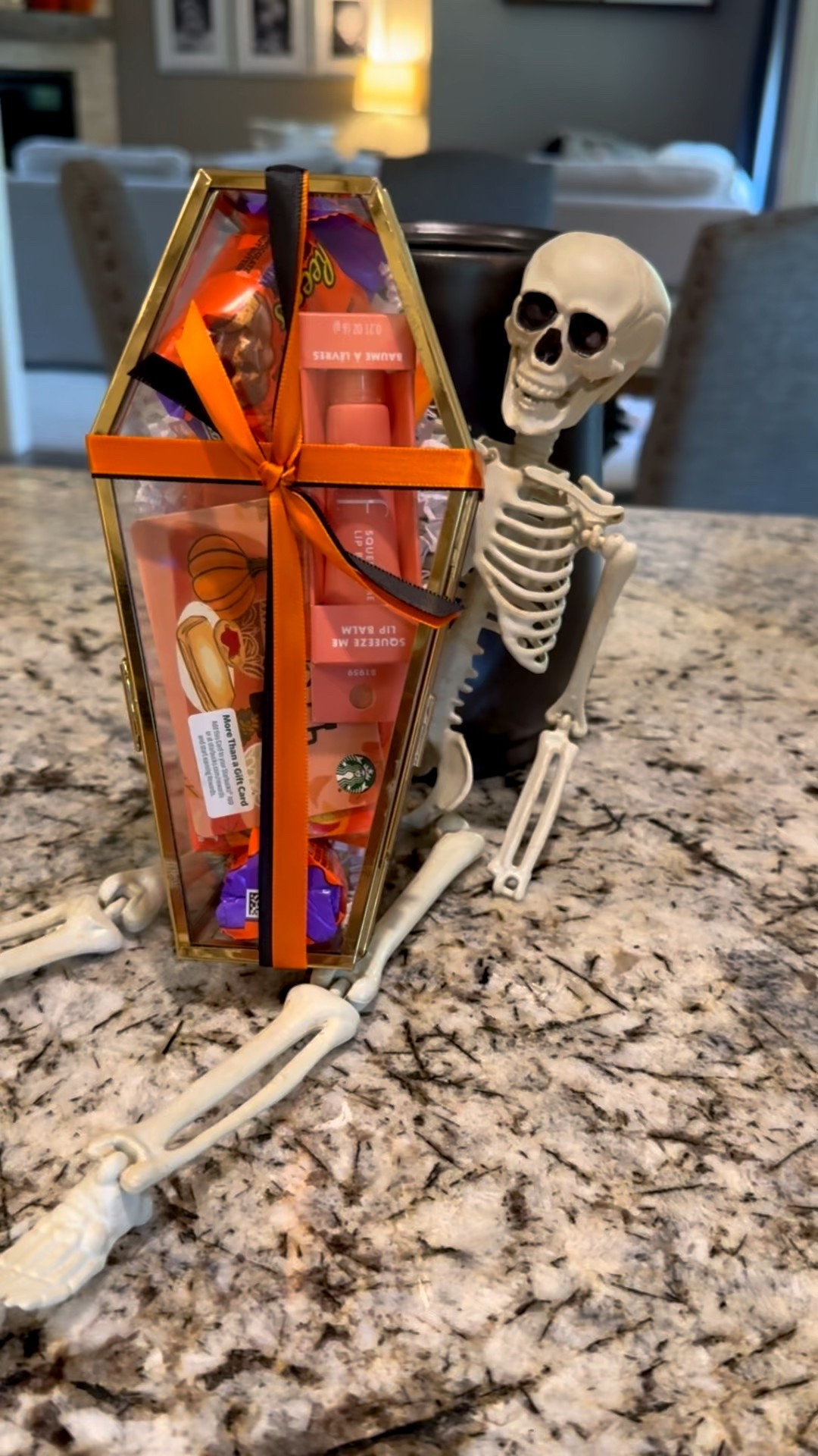 Halloween Glass decorative coffin. Home Decor, Spooky Season, Halloween Decorations, Gift idea, Teacher Gift, Boo Basket #Halloween #homedecor #spooky #fall #decorations



#LTKHome #LTKFindsUnder50 #LTKSeasonal