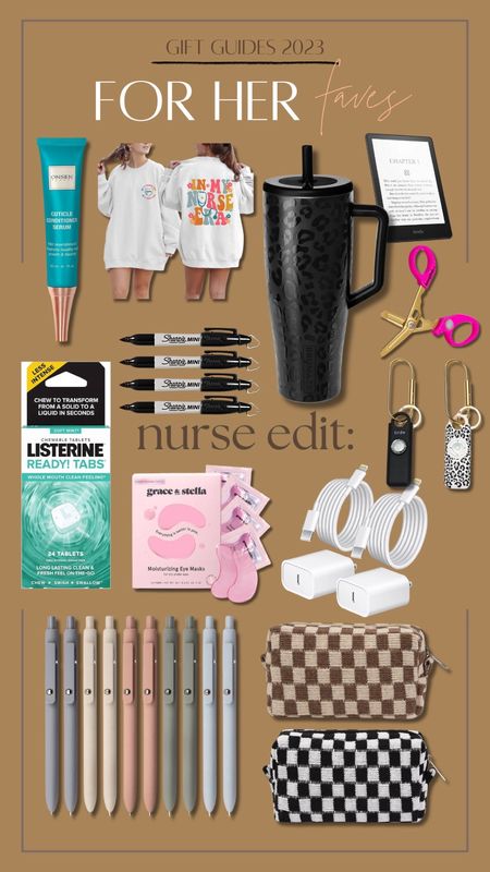 Gift guide for the nurse ✨🩺🤎 

For her / nurse ideas / gift ideas / Holley Gabrielle 

#LTKSeasonal #LTKfindsunder50 #LTKGiftGuide
