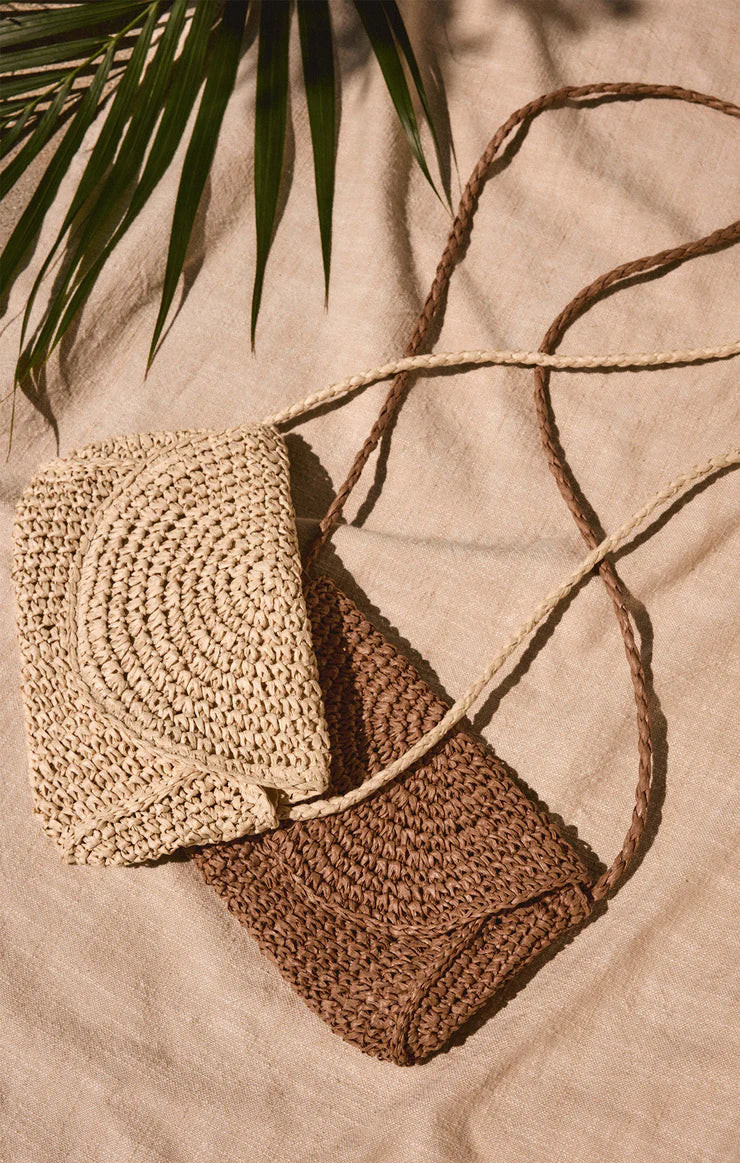 Sand Dollar Mini Straw Bag | Strand the Boutique