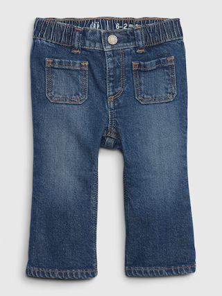 Baby Cotton Flare Jeans | Gap (CA)