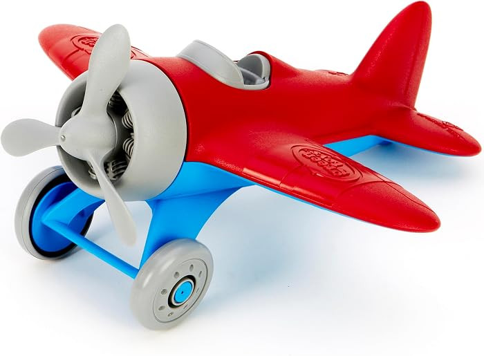 Green Toys Airplane - Bpa Free, Phthalates Free, Red Aero Plane for Improving Aeronautical Knowle... | Amazon (US)