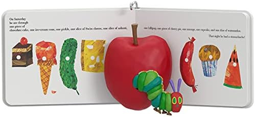 Hallmark Keepsake Christmas Ornament 2021, The Very Hungry Caterpillar Book | Amazon (US)