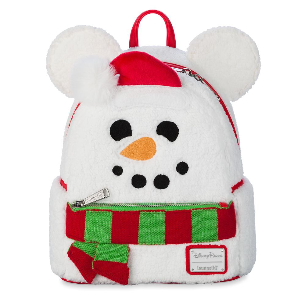 Mickey Mouse Snowman Holiday Loungefly Mini Backpack | Disney Store