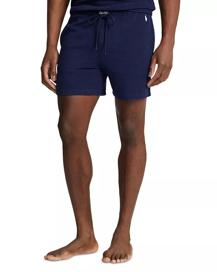 Cotton Blend Terry Regular Fit Sleep Shorts | Bloomingdale's (US)