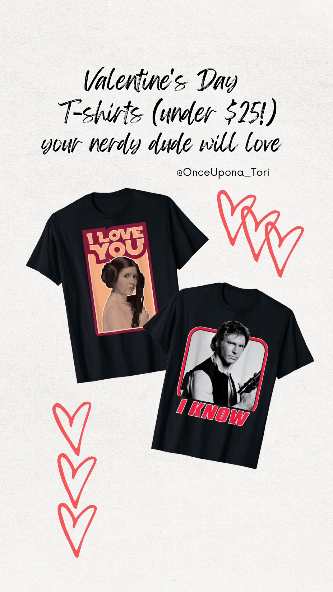 The cutest of couple T-shirts! Top pick for Valentine’s Day. 💗 

plus it’s 15% off on Amazon Prime 😃

#Starwars #TShirts #TeeShirt #Couples #ValentinesDay #Holiday

#LTKSeasonal #LTKFind #LTKGiftGuide