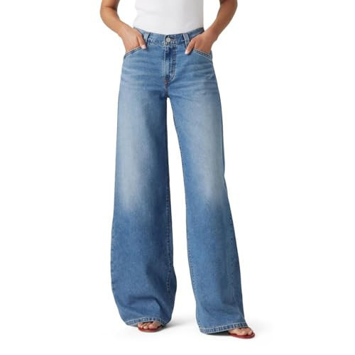 Levi's Women's 94 Baggy Wide Leg Jean (Also Available in Plus), Cool Vertical, 32 | Amazon (US)