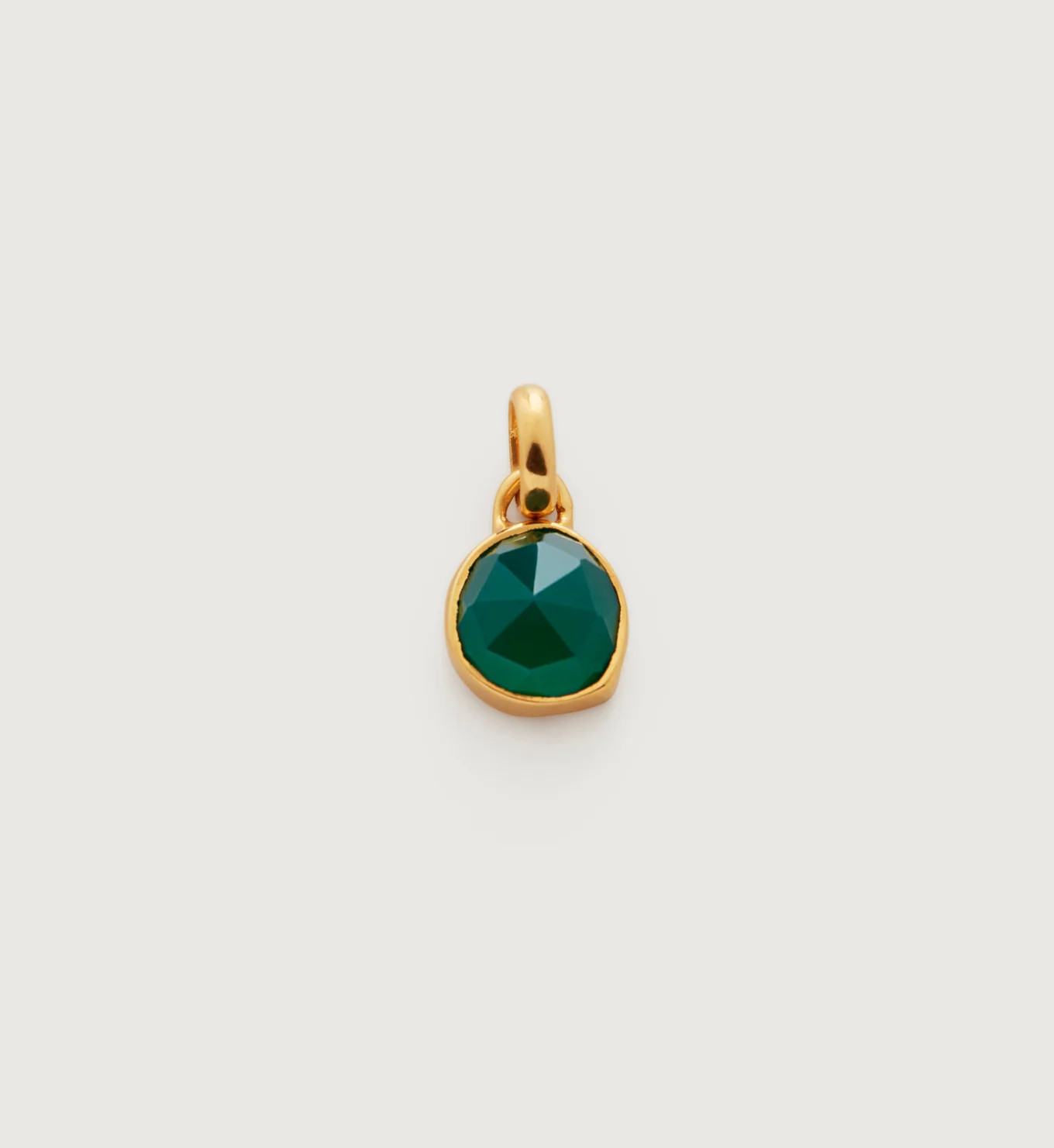 MV Siren™ Bezel Gemstone Small Pendant | Monica Vinader (US)