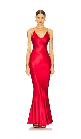 Rosalia Dress in Red Winter Formal Dress Winter Dress Formal Winter Dress Outfits for Winter 2025 | Revolve Clothing (Global)