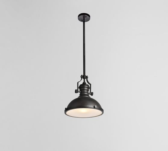 Oldham Iron Pendant (13") | Pottery Barn (US)