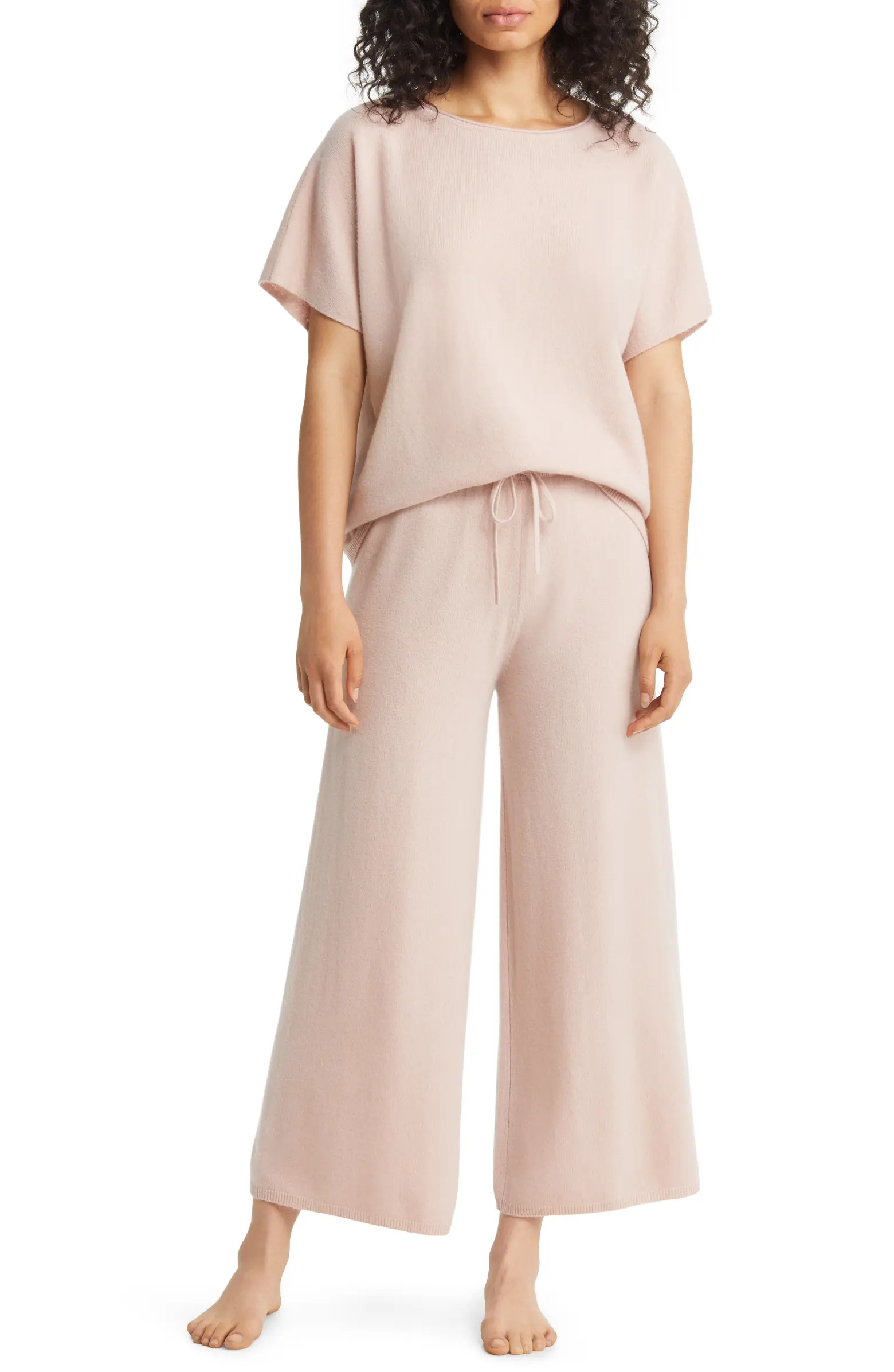Crop Cashmere Pajamas | Nordstrom