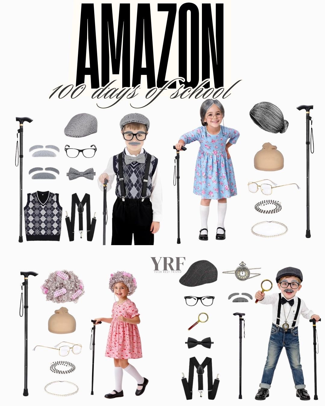 100th Day of School dress-up made easy. This custom “100 Days Old” outfit is perfect for celebrating the 100th day of school in a fun, creative way.

#100thDayOfSchool #100DaysOld #SchoolSpirit #LTKFinds #SchoolOutfit #DressUpDay #ElementarySchool #TeacherApproved #KidsSchoolStyle #AmazonFinds


#LTKKids #LTKKids