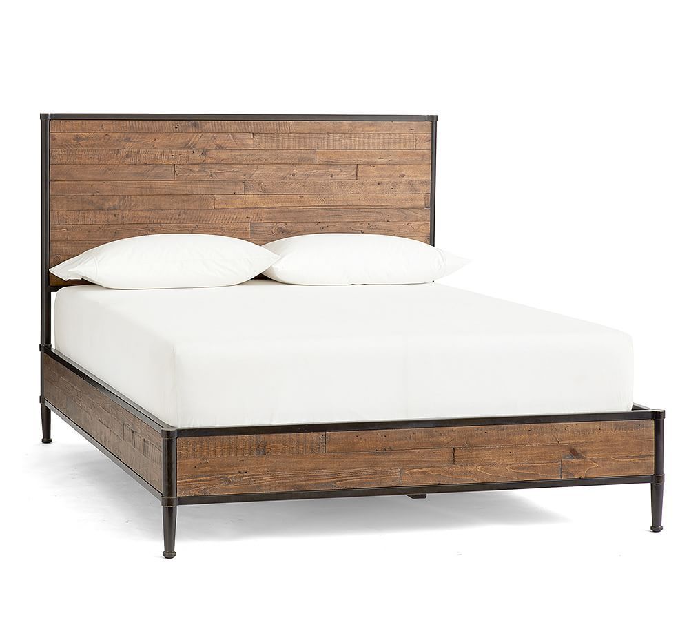 Juno Reclaimed Wood Bed | Pottery Barn (US)