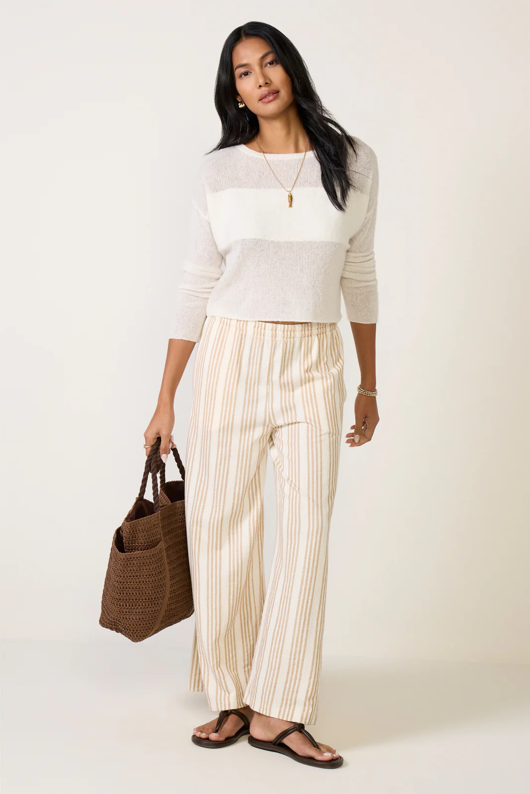 Scout Knit Striped Pant | Evereve