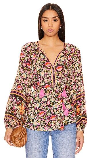Impala Lily Blouse in Night Blossom | Revolve Clothing (Global)