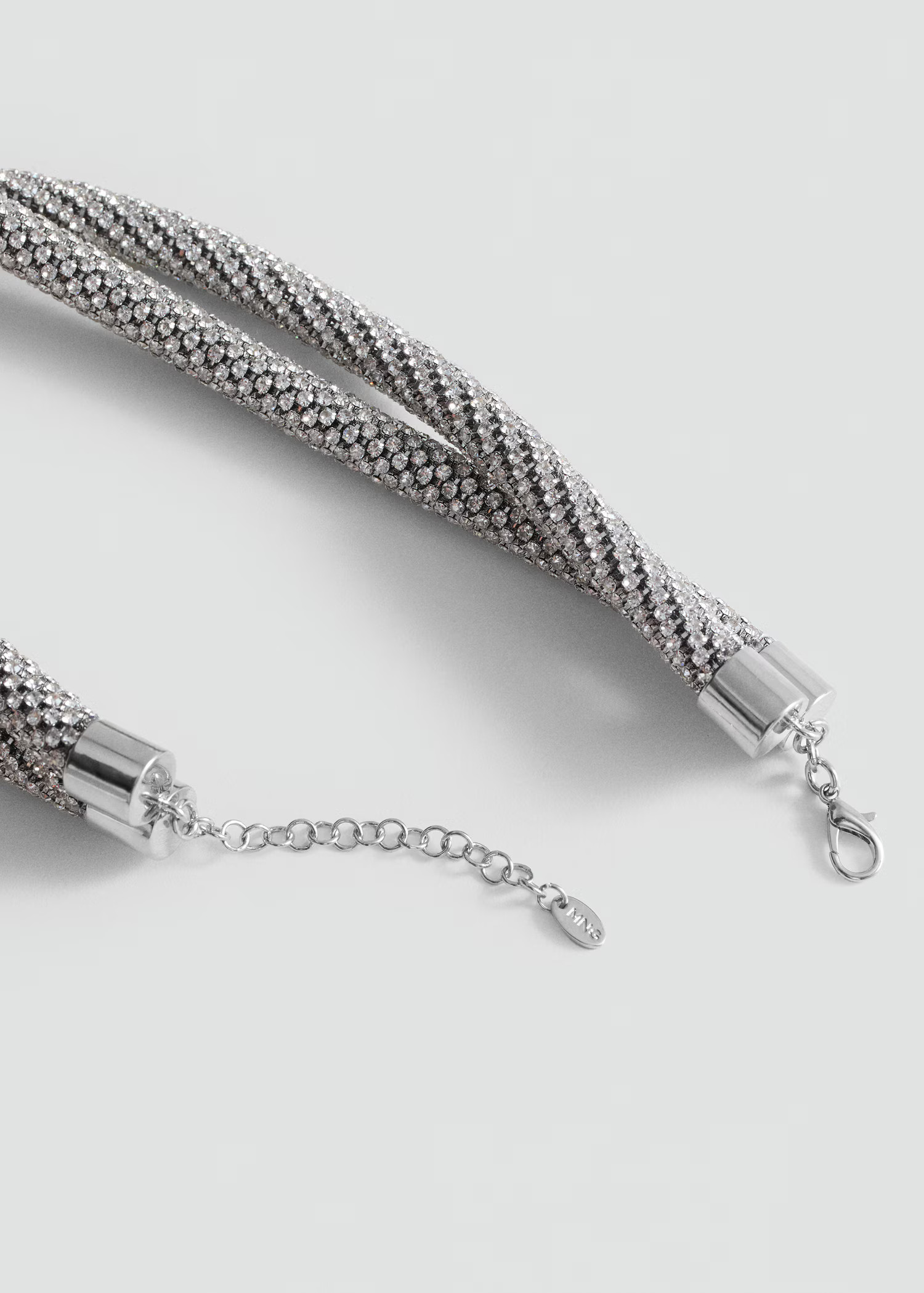 Double crystal necklace - Women | MANGO USA | Mango (US/MX/AU)
