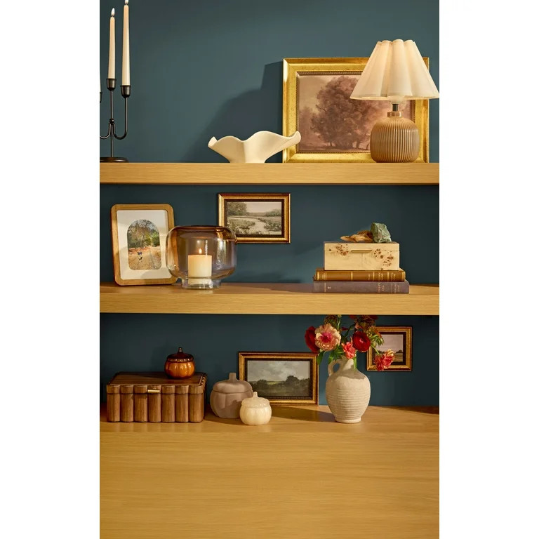 Home Decor Collection 12.5" Brown Ceramic Table Lamp | Walmart (US)