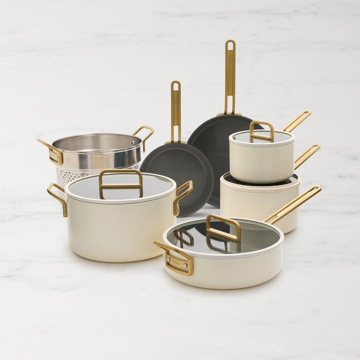 GreenPan™ Stanley Tucci™ Ceramic Nonstick 11-Piece Cookware Set | Williams-Sonoma