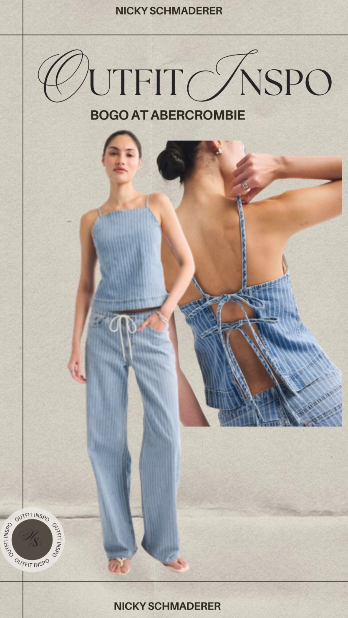 Outfit inspo from Abercrombie // right now it is BOGO 50% OFF!

Summer outfit 
Denim outfit 


#LTKSaleAlert #LTKootd #LTKSeasonal