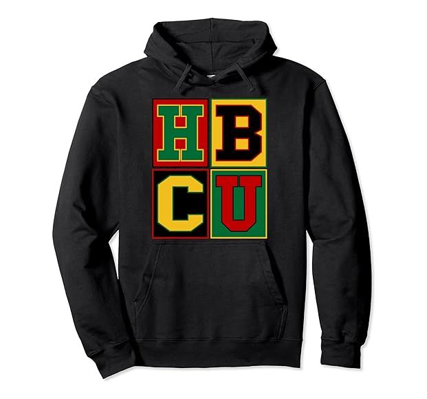 HBCU Block Letters Grads Alumni African American Pullover Hoodie | Amazon (US)