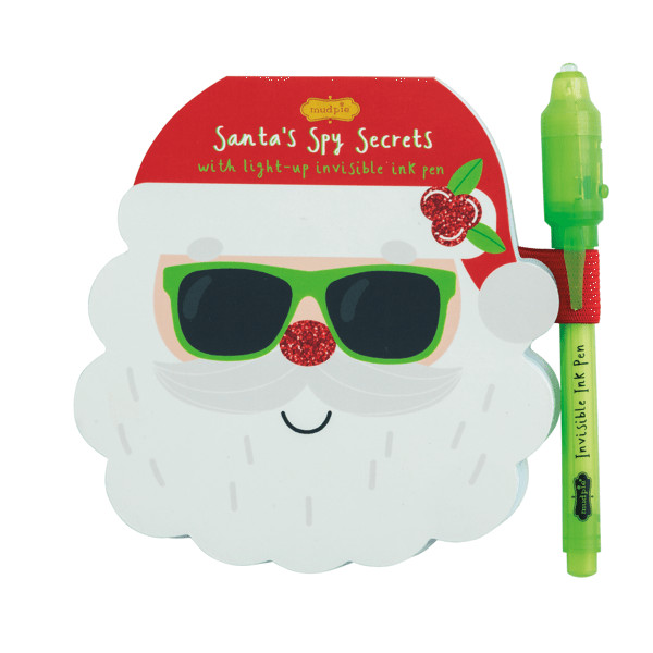 Santa Invisible Ink Pad | Mud Pie