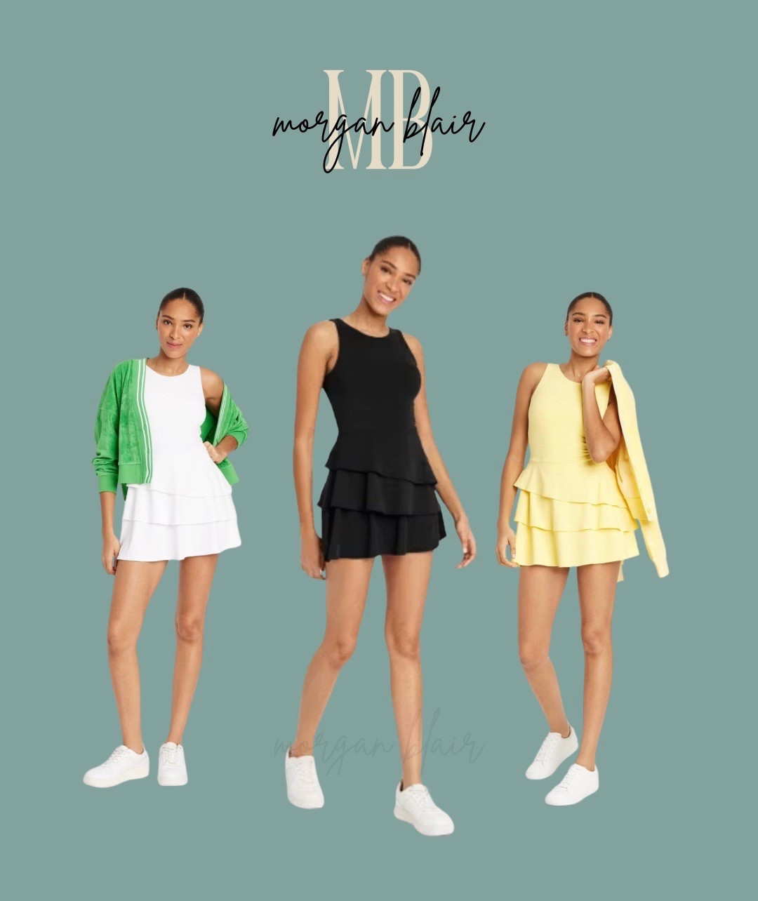 Cute spring tennis dress! There’s a little cut out in the back. Add a cardigan for such a cute look! 


Tennis dress, women’s fashion, vacation outfit, spring fashion, active, women’s activeity

#LTKStyleTip #LTKWatchNow #LTKFindsUnder50