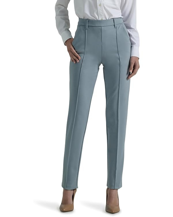 Lee Women's Ultra Lux Comfort Any Wear Straight Leg Pant | Amazon (US)