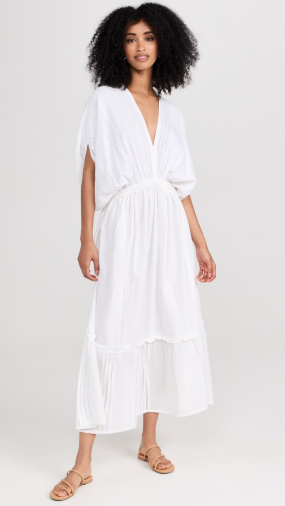 Lemlem Abira Plunge Neck Dress | Shopbop | Shopbop