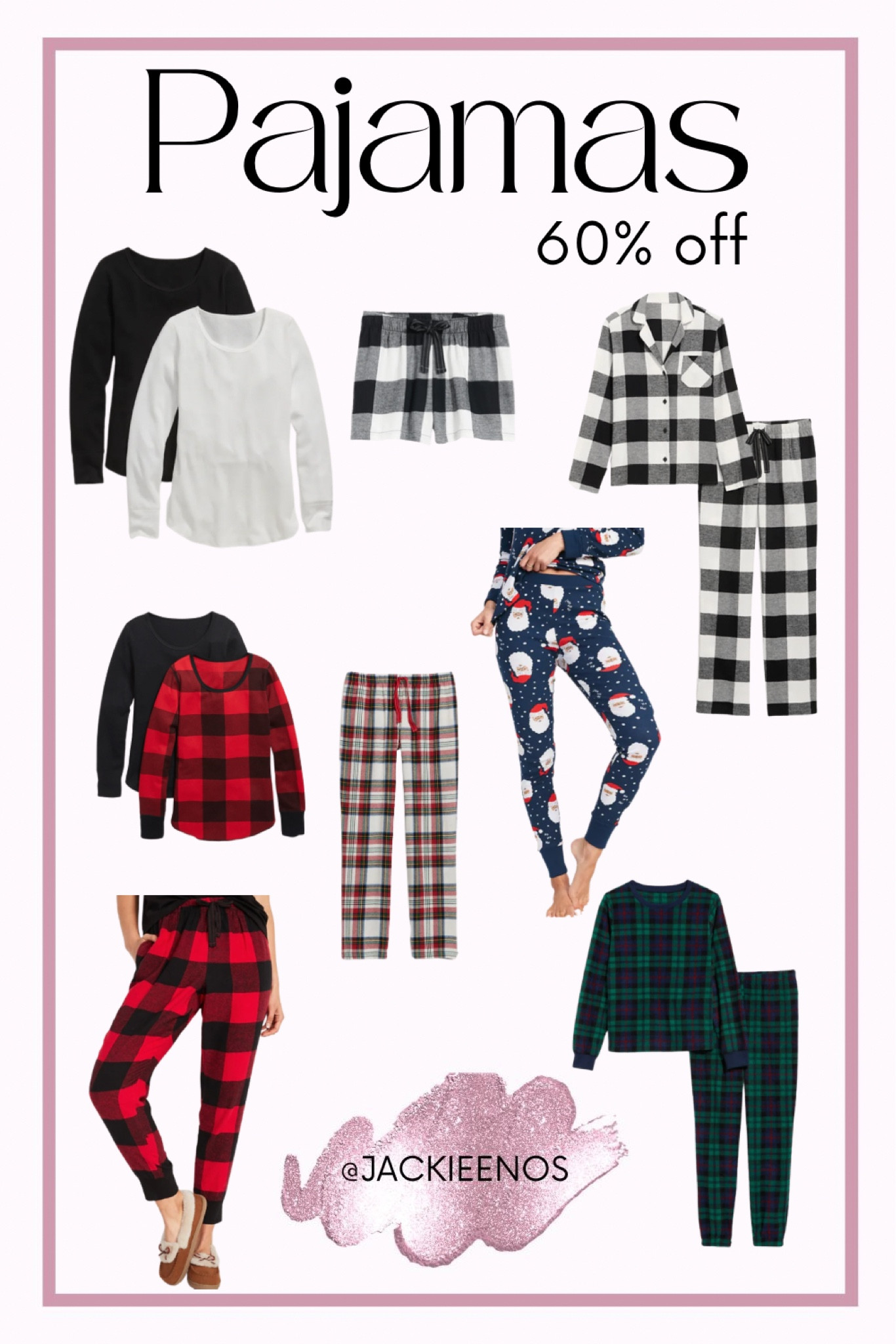 60% off holiday pajamas 

#LTKunder50 #LTKstyletip #LTKHoliday