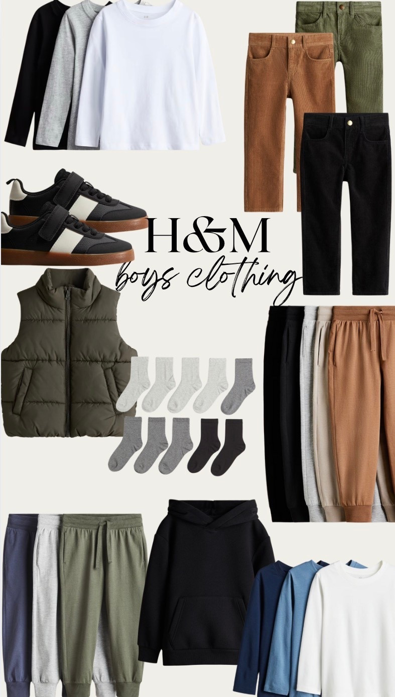 H&M boys clothing I just order for the boys! 
15% OFF $75, 20% OFF $100 OR 25% OFF $125 + site wide 
FREE SHIPPING

#LTKStyleTip #LTKSeasonal #LTKKids
