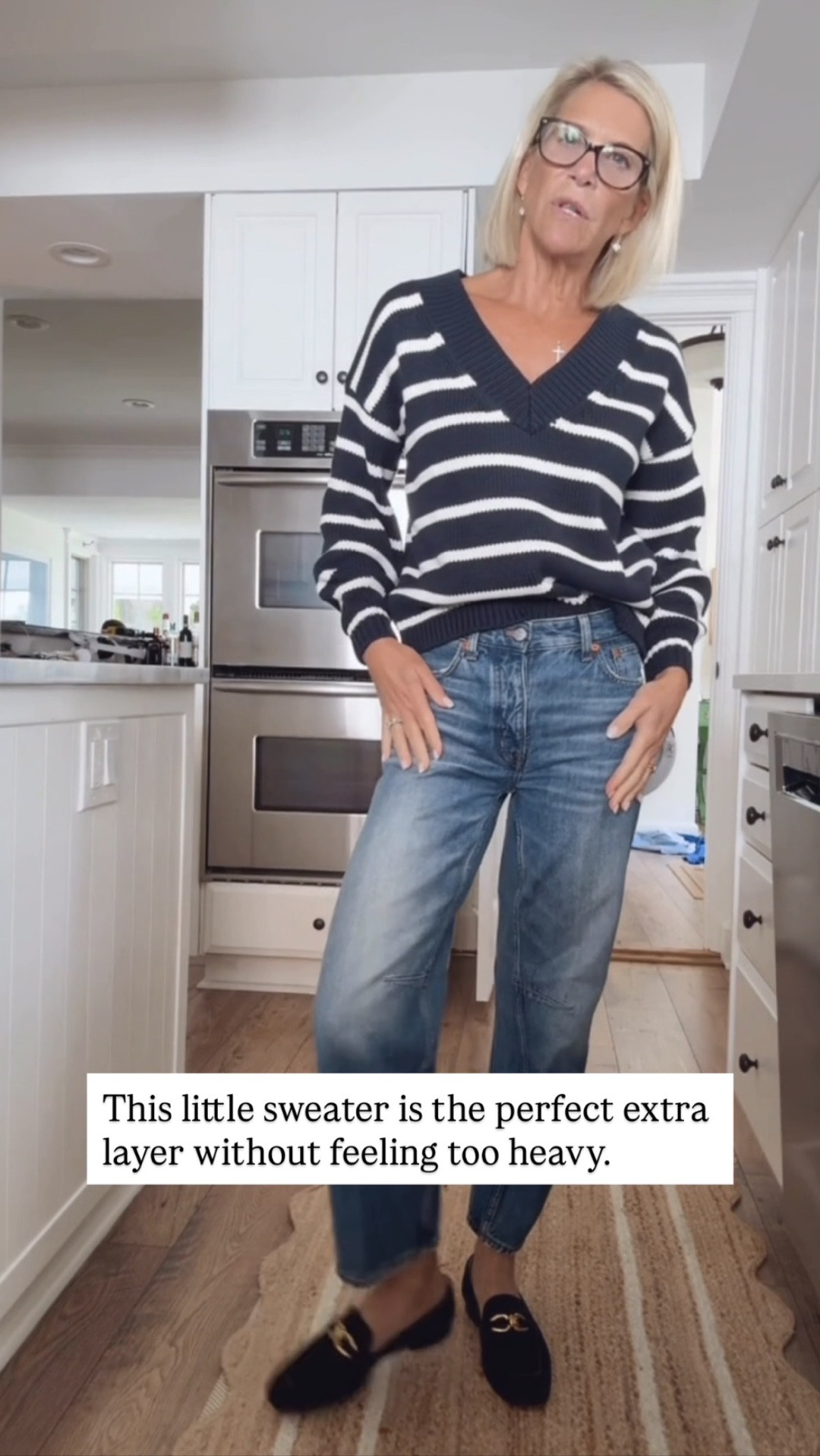 A little new sweater for those of us who are always cold! I’m pairing it with fabulous new loafers.

👩‍💻 LTK PRO TIPS
❤️ Heart = Support my posts ;-)
🔖 Save = Get sale & restock alerts for the things you love!
📋 Lists = Keep favorites organized (List ideas: Christmas, Birthdays, and Vacations!)
📲 Share = Send lists and products to a friend (or your daughters like me).
💬 Comment = Ask me anything, and I’ll answer. ;-)

#LTKootd #LTKSeasonal #LTKOver40