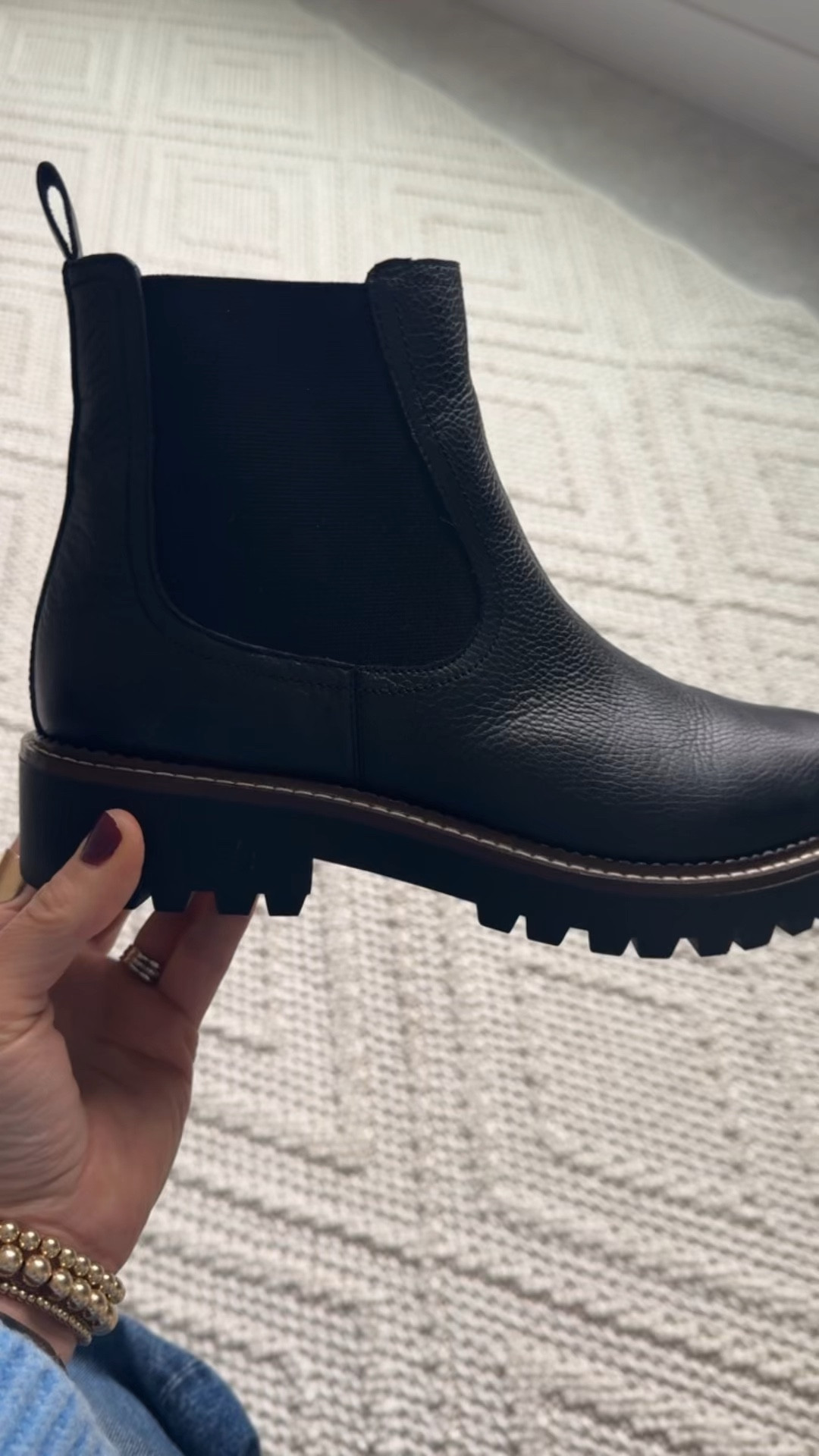 My go-to Chelsea boots are 50% off & under $50!! RUN & grab a pair these are waterproof, very comfortable and such a flattering shape. They fit true to size.

#LTKCyberWeek #LTKGiftGuide #LTKWatchNow