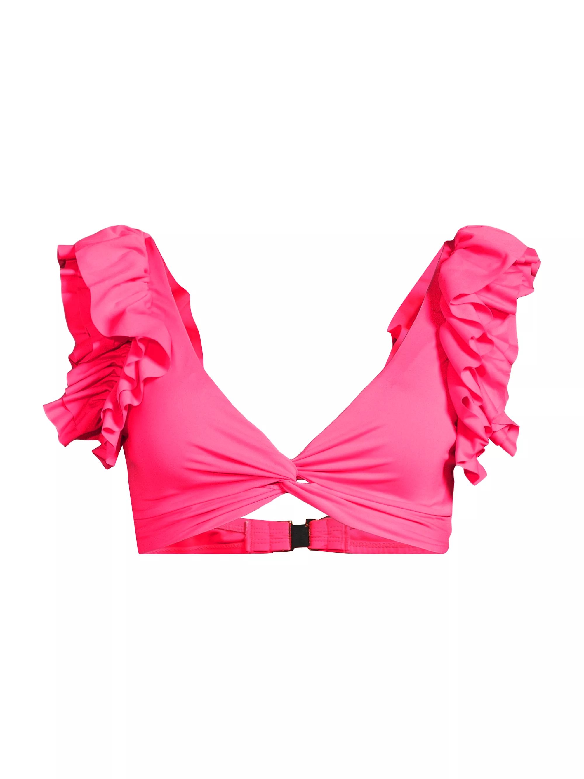 Steviekate Ruffled Bikini Top | Saks Fifth Avenue