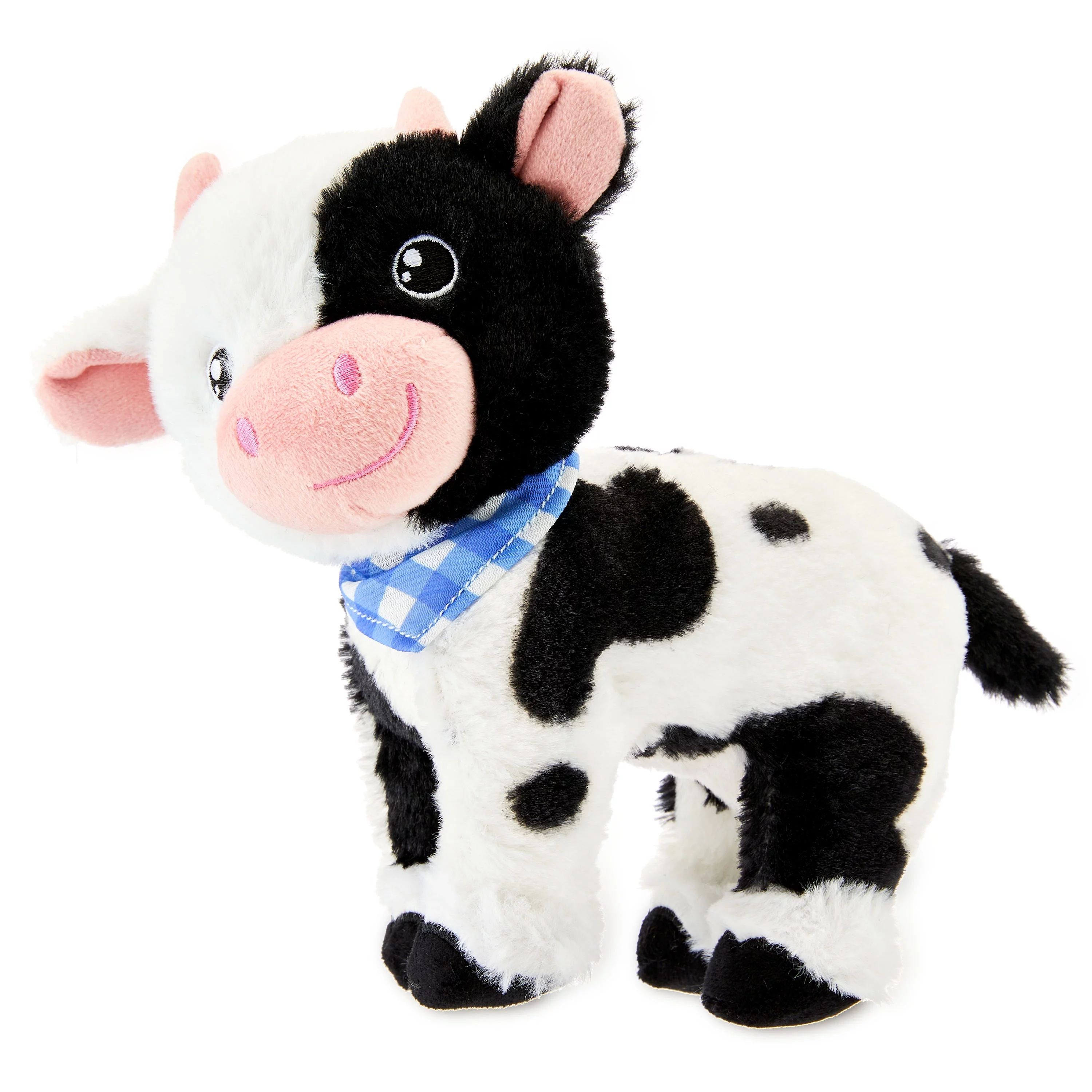 Vibrant Life Plush Cow Dog Toy, Chew Level 3, Recycle Stuffing | Walmart (US)